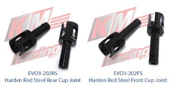 EVO3 evo3-202fsrs-harden-red-steel-frontrear-cup-joint